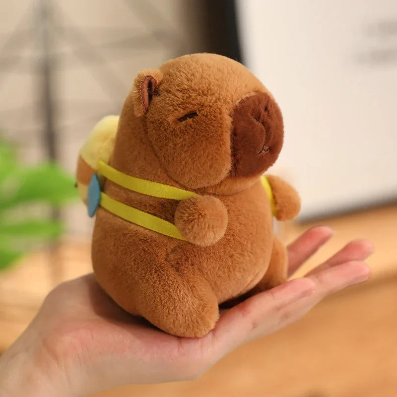 Capybara Pendant Cosplay Pokemon Pikachu Plush Toy Keychain Capibara Stitch Sanrio Kuromi Plushies Stuffed Bag Decor Gift